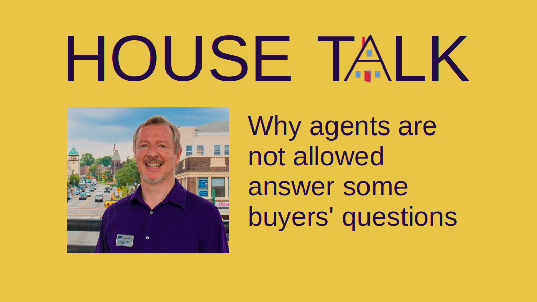 Why agents are not allowed to answer some buyer's questions