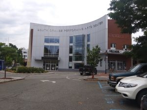 Image of the front of South Orange Performing Arts Center, South Orange, NJ